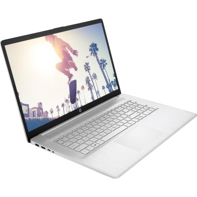 Ноутбук HP 17-cp2039ua 17.3" FHD IPS AG, AMD R5-7520U, 16GB, F1024GB, UMA, DOS, сріблястий (CS8E3EA)
