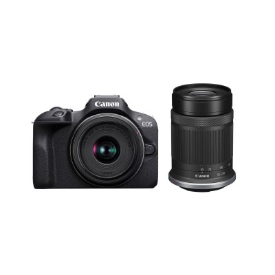 Цифр. фотокамера Canon EOS R100 + 18-45 IS STM + 55-210 f/5.0-7.1 IS STM (6052C036)