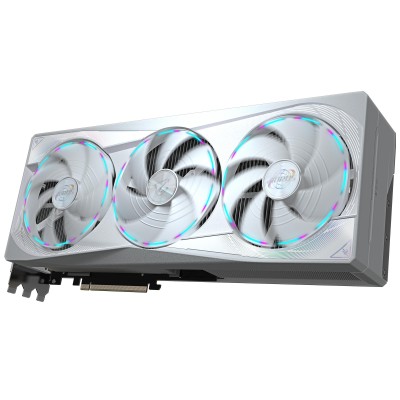 Відеокарта GIGABYTE GeForce RTX 5080 16GB GDDR7 AORUS MASTER ICE (GV-N5080AORUSM_ICE-16GD)