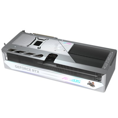 Відеокарта GIGABYTE GeForce RTX 5080 16GB GDDR7 AORUS MASTER ICE (GV-N5080AORUSM_ICE-16GD)