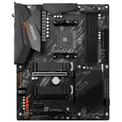 Материнська плата GIGABYTE B550 AORUS ELITE AX V2 sAM4 B550 4xDDR4 M.2 HDMI DP Wi-Fi BT ATX (B550_AORUS_ELITE_AX_V2)