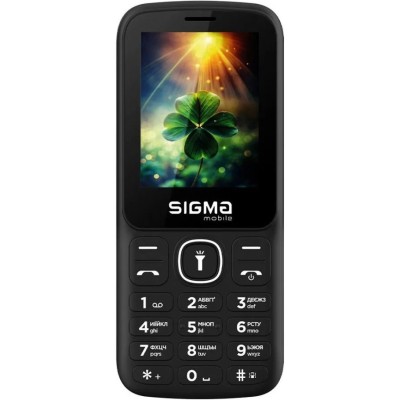 Мобільний телефон Sigma mobile X-style 242 LUCKY black