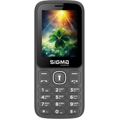 Мобільний телефон Sigma mobile X-style 242 LUCKY grey