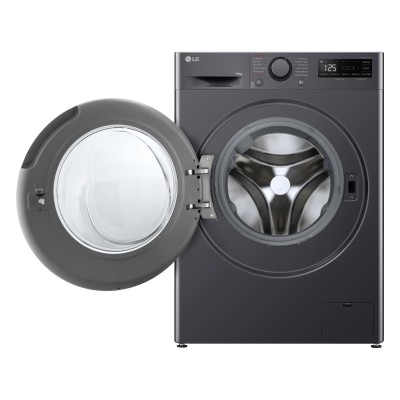 Прально-сушильна машина LG фронтальна, 9(5)кг, 1200, A, пара, 48см, дисплей, пара, інвертор, чорний (F2R5FG6J)