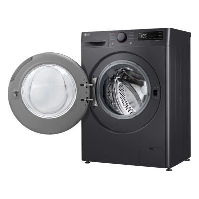 Прально-сушильна машина LG фронтальна, 9(5)кг, 1200, A, пара, 48см, дисплей, пара, інвертор, чорний (F2R5FG6J)