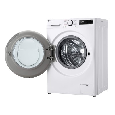 Прально-сушильна машина LG фронтальна, 9(5)кг, 1200, А, 48см, дисплей, пара, інвертор, білий (F2R5FG0W)