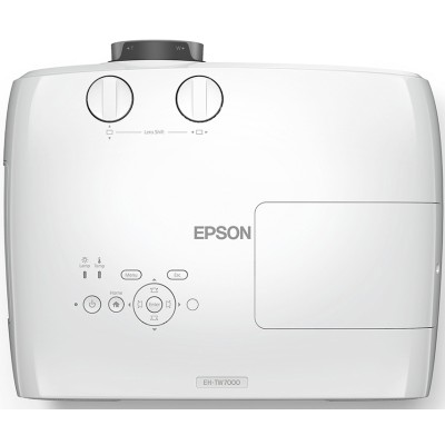 Проєктор домашнього кінотеатру Epson EH-TW7000 UHD, 3000 lm, 1.32-2.15 (V11H961040)