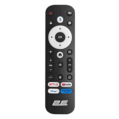 Телевізор 50" 2E LED 4K 60Hz Smart Google TV Black (2E-50A07K)