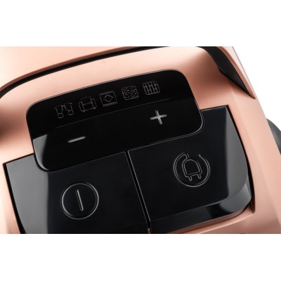 Пилосос Gorenje мішковий, 850Вт, конт пил -3л, HEPA, телескоп трубка, бронзовий (VCE22G6HCO)