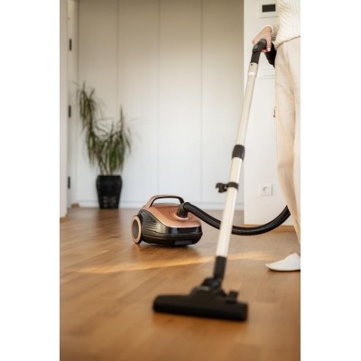 Пилосос Gorenje мішковий, 850Вт, конт пил -3л, HEPA, телескоп трубка, бронзовий (VCE22G6HCO)