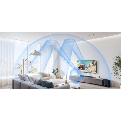 Саундбар Sony HT-B600 350Вт, 3.1.2, BT, HDMI-ARC, optical, sub, Dolby Atmos®/DTS:X® (HTB600.AF1)