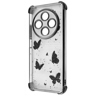 Чохол WAVE Winkie Xiaomi Redmi 14C 4G/Poco C75 4G/Redmi A4 black/butterfly