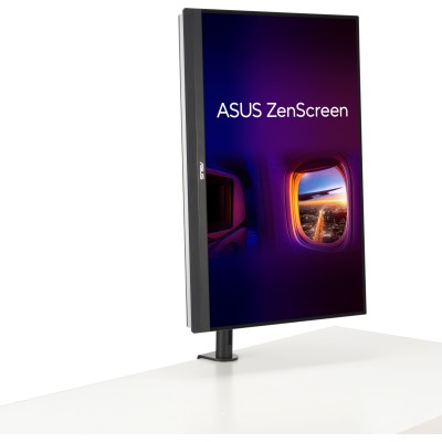 Монітор портативний Asus 27" ZenScreen MB27ACF HDMI, USB-C, MM, IPS, 2560x1440, 100Hz, sRGB 99%, AdaptiveSync, Pivot, C-Clamp Ar