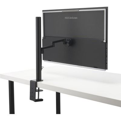 Монітор портативний Asus 27" ZenScreen MB27ACF HDMI, USB-C, MM, IPS, 2560x1440, 100Hz, sRGB 99%, AdaptiveSync, Pivot, C-Clamp Ar