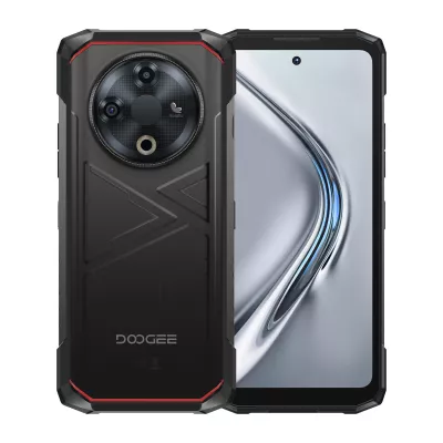 Смартфон Doogee Fire 6 6.56" 6/256ГБ, 2SIM, 10400мА•год, чорний (з тепловізором)