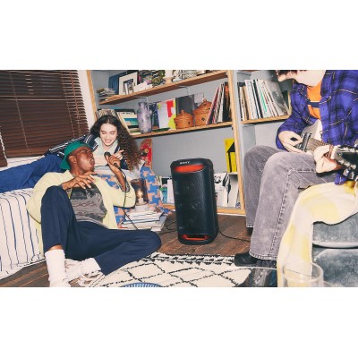 Акустична система Sony SRS-XV500B 2.0, BT 5.2, IPX4, LED, Party Connect, SBC, AAC, LDAC (SRSXV500B.AF1)