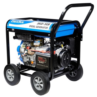 Генератор дизельний EnerSol, 230В, 1 фаза, 4.6/5кВт, електростартер, 111кг