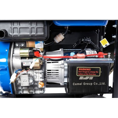 Генератор дизельний EnerSol, 230В, 1 фаза, 4.6/5кВт, електростартер, 111кг