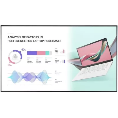 Дисплей 86" LG 86UH5J UHD 500nit 24/7 webOS WiFi IP5x