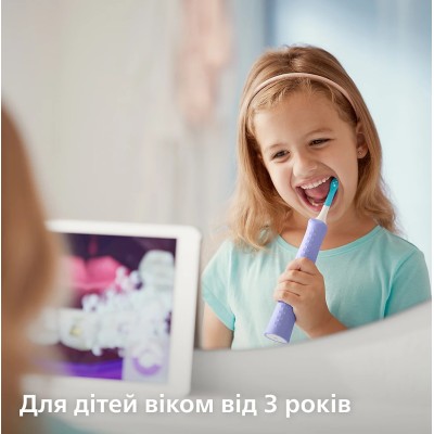 Зубна електрощітка PHILIPS Дитяча електрична зубна щітка Sonicare HX6322/12