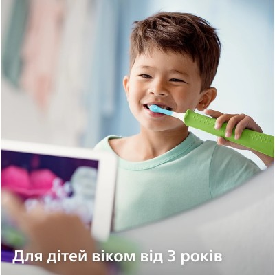 Зубна електрощітка PHILIPS Дитяча електрична зубна щітка Sonicare HX6352/11