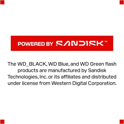 Накопичувач SSD WD M.2 2TB PCIe 4.0 Black SN7100 (WDS200T4X0E)