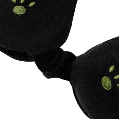 Подушка для шиї ARDESTO Travel Black Cat 30х30см, поліуретанова піна, чорний (ART3033NEP)