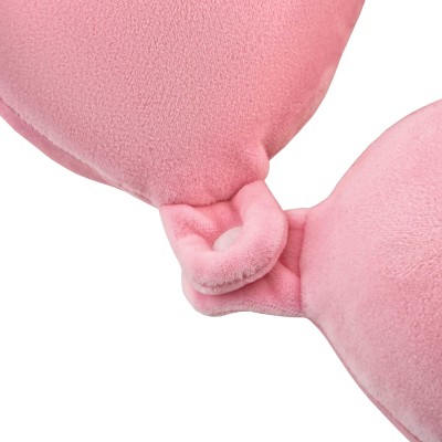 Подушка для шиї ARDESTO Travel Unicorn 30х30см, поліуретанова піна, рожевий (ART3032NEP)