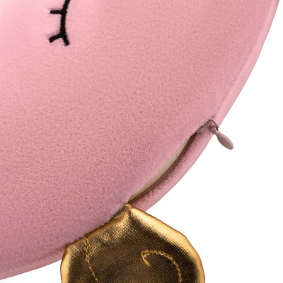 Подушка для шиї ARDESTO Travel Unicorn 30х30см, поліуретанова піна, рожевий (ART3032NEP)