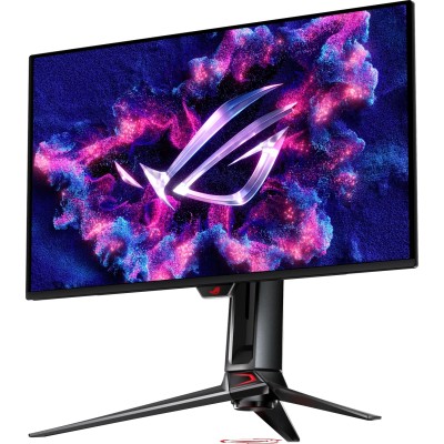 Монітор Asus 26.5" ROG Swift PG27UCDM 2xHDMI, DP, USB-C, 3xUSB, QD-OLED, 3840x2160, 240Hz, 0.03ms, DCI-P3 99%, FreeSync, Pivot, 