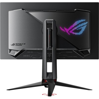 Монітор Asus 26.5" ROG Swift PG27UCDM 2xHDMI, DP, USB-C, 3xUSB, QD-OLED, 3840x2160, 240Hz, 0.03ms, DCI-P3 99%, FreeSync, Pivot, 