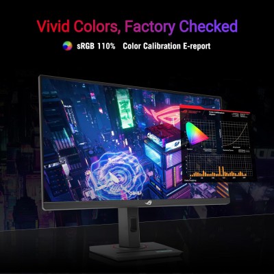 Монітор Asus 27" ROG Strix XG279CNS HDMI, DP, USB-C, IPS, 380Hz, 0.3ms, sRGB 110%, AdaptiveSync, Pivot, HDR400 (90LM0AW0-B01371)