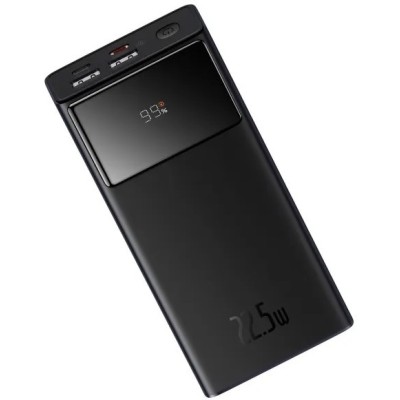 Портативна батарея Baseus 30000mAh 22.5W Star Lord Display (PPXJ080101) Black
