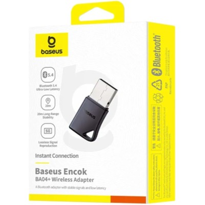 Адаптер Baseus Encok BA04+ Wireless Adapter (A10082600121-00)чорний