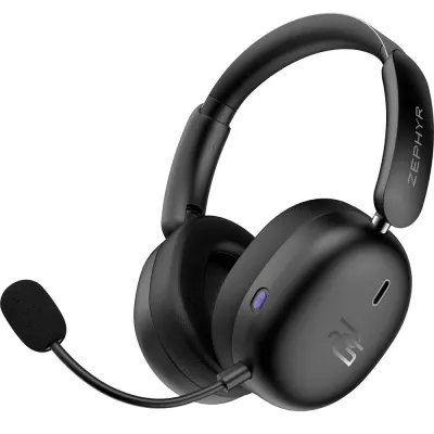 Бездротова ігрова гарнітура Proove Gaming Zephyr (APP) black/purple