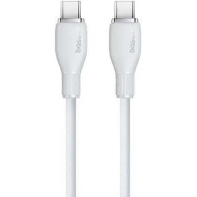 Кабель Baseus Type-C/Type-C 100W 2m (P10355702221-01) білий