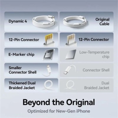 Кабель Baseus Type-C/Type-C 100W 2m (P10381400121-01) чорний