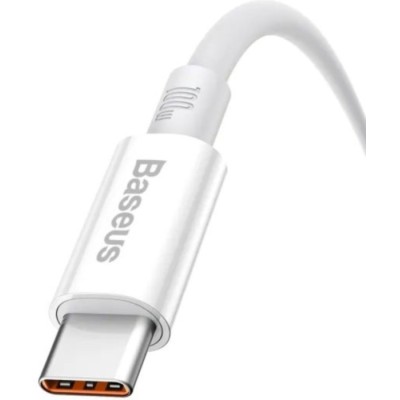 Кабель Baseus USB-Type-C 100W 2m (P10320102214-03) білий