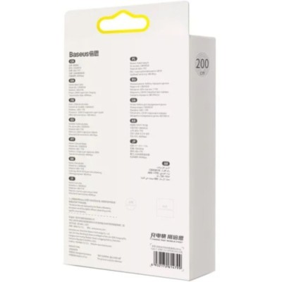 Кабель Baseus USB-Type-C 100W 2m (P10320102214-03) білий