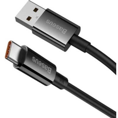 Кабель Baseus USB-Type-C100W 2m (P10320102114-02) чорний