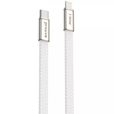 Кабель Proove AirLine Type-C to Lightning 30W (1m) white