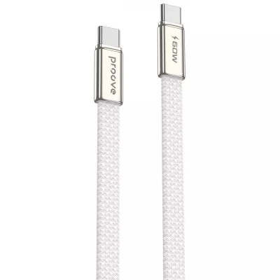 Кабель Proove AirLine Type-C to Type-C 60W (1m) white