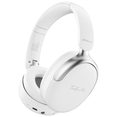 Бездротові навушники Proove Tender Pro with ANC (APP) (HPTP0001AP02) white