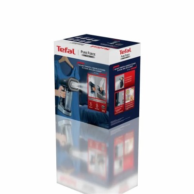 Відпарювач Tefal компактний Pure Force 3в1, 1800Вт, 180мл, постійна пара - 35гр, керам. підошва, синій