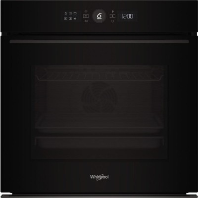 Духова шафа Whirlpool електрична, 73л, A+, дисплей, конвекція, телескопічні напрямні, чорний