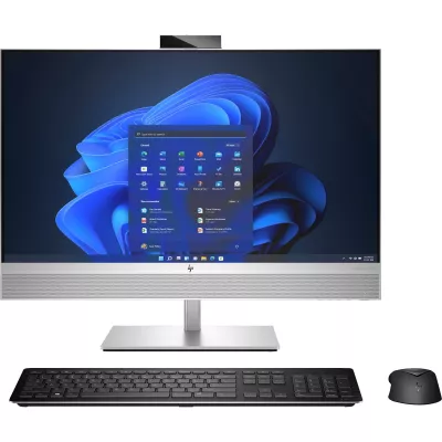 Комп'ютер персональний моноблок HP EliteOne 870-G9 27" QHD IPS AG, Intel i5-14500, 16GB, F512GB, UMA, WiFi, кл+м, Win11P (7B1F2E