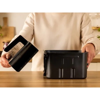 Мультипіч Tefal Easy Fry Silence XXL Smart Vision, 1800Вт, чаша-7л, сенсорне керув., 55 програм, з віконцем, пластик, нерж. стал