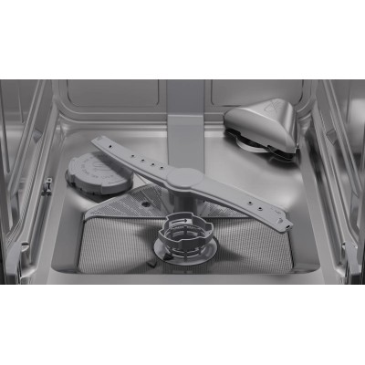 Посудомийна машина Siemens вбудована, 10компл., A+, 45см, дисплей, 3й кошик, Zeolith, білий