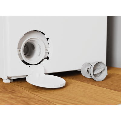 Пральна машина Indesit вертикальна, 6кг, 1000, C, 60см, дисплей, білий