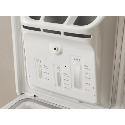 Пральна машина Whirlpool вертикальна, 7кг, 1200, B, 60см, дисплей, інвертор, білий